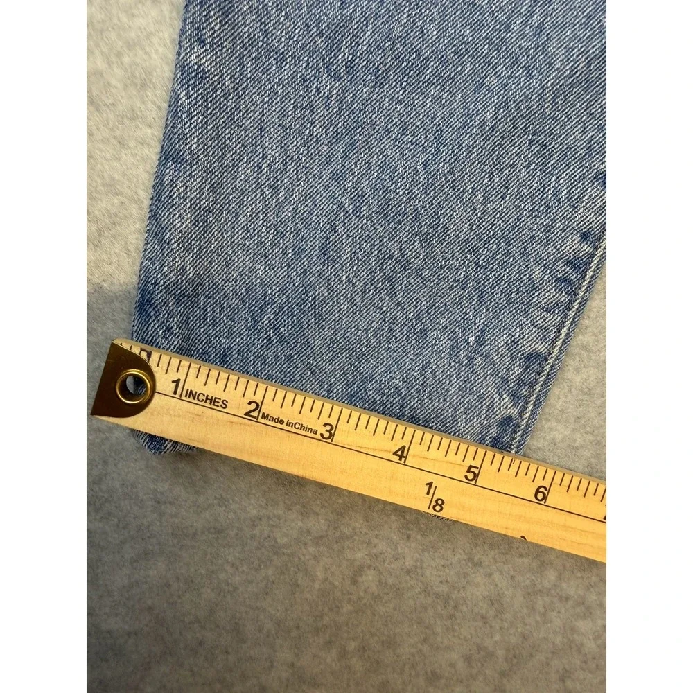 Levi's 501 S Jeans Mens Size 28x28  Blue Skinny Slim Distressed Light Wash Denim